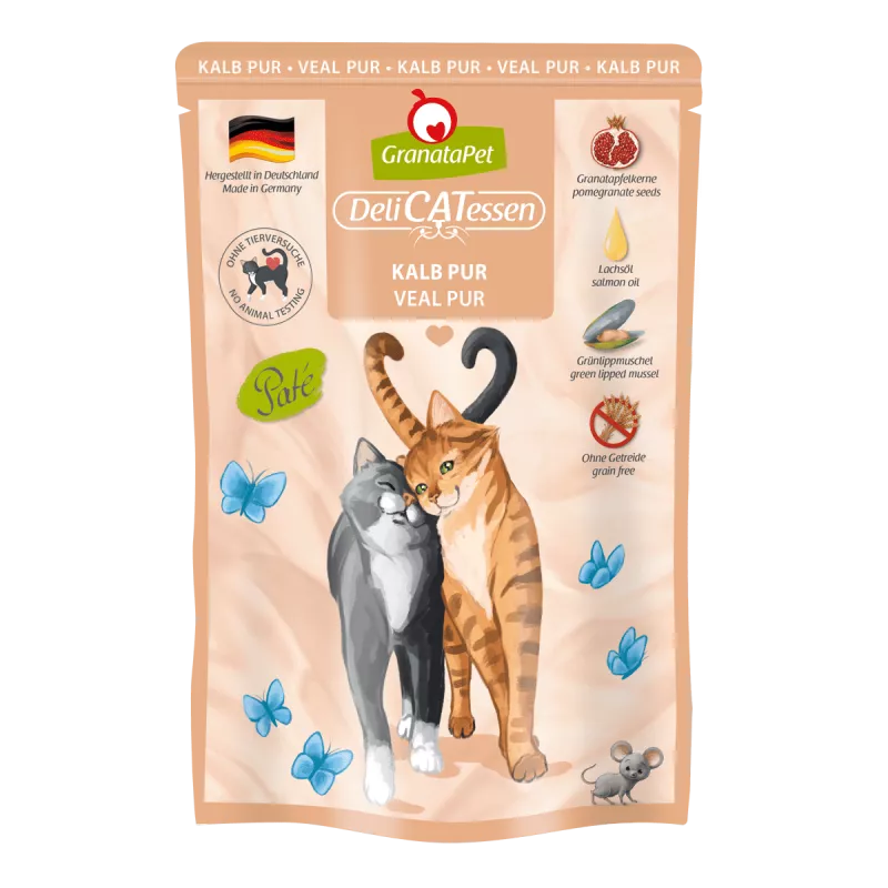 Delicatessen Pouch Kalb PUR 85 g